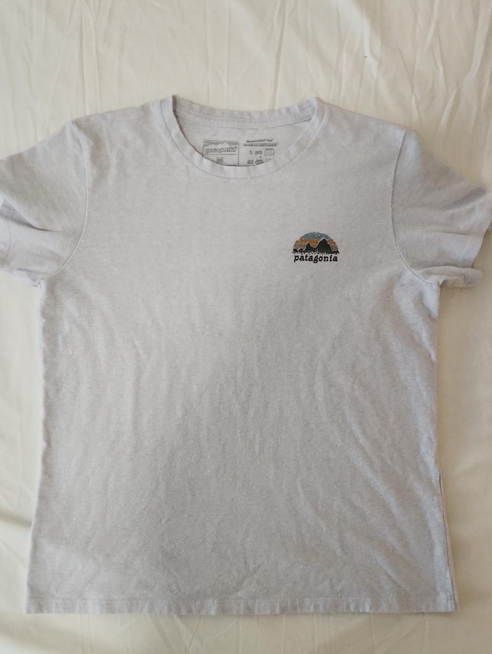 Patagonia Light Blue Tee